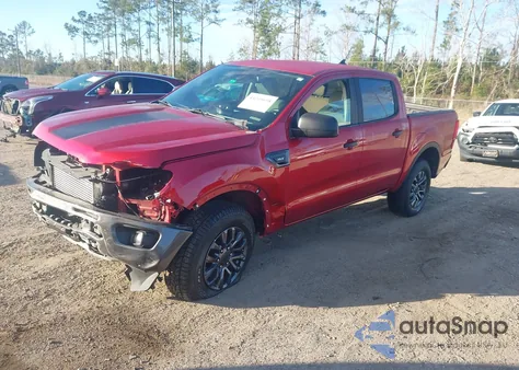 2021 Ford Ranger Xlt z USA, uszkodzony, nr VIN 1FTER4EH2MLD51420